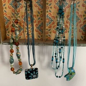 4 Boho Necklaces - perfect for summer outfits!